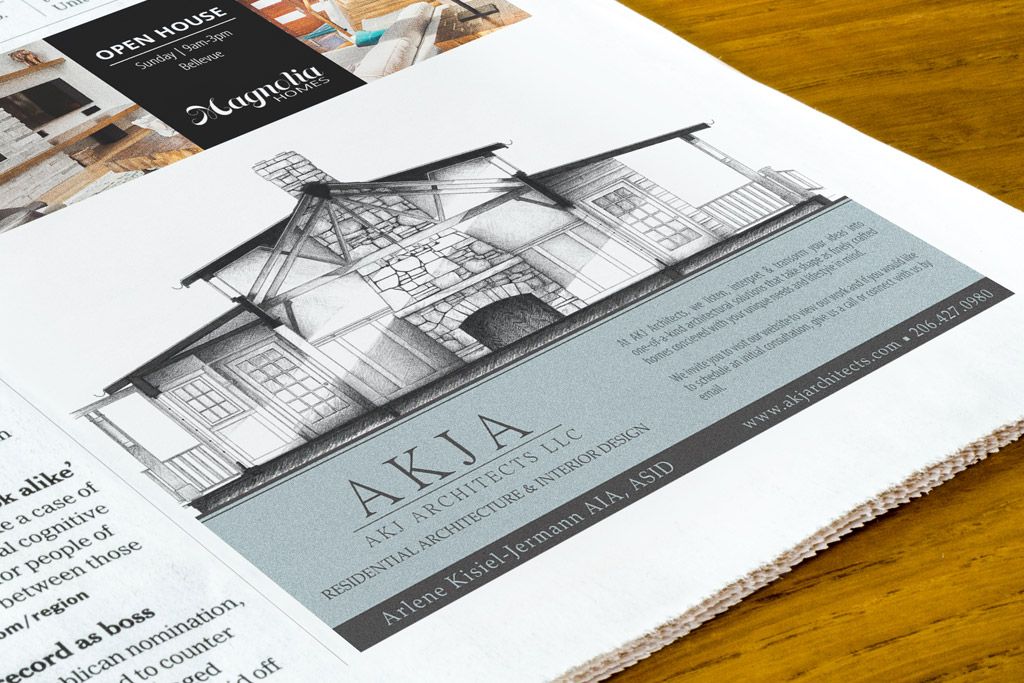 AKJ Architects - Advertisement Design