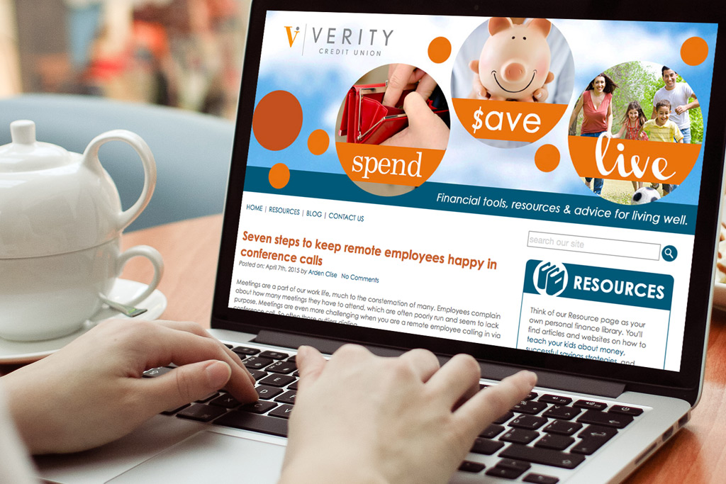 Verity Credit Union - Spend Save Live Blog